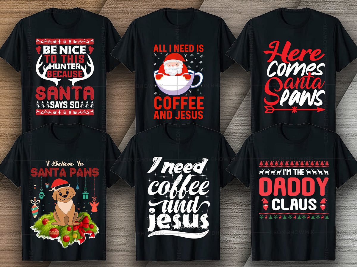 Top Christmas T Shirt Trends 2024 Custom Personalised Designs DESIGN DAZZEL