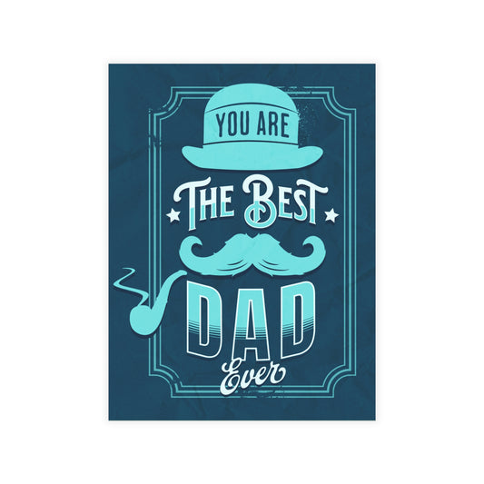 Best Dad Postcard