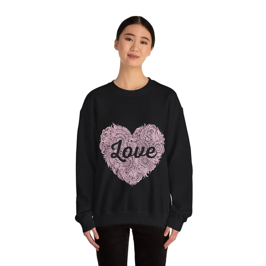 Women's Love Sweatshirt (Printed Front/Back)