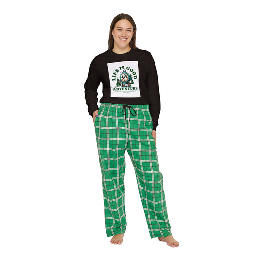 Women's Long Sleeve Pajama Set
