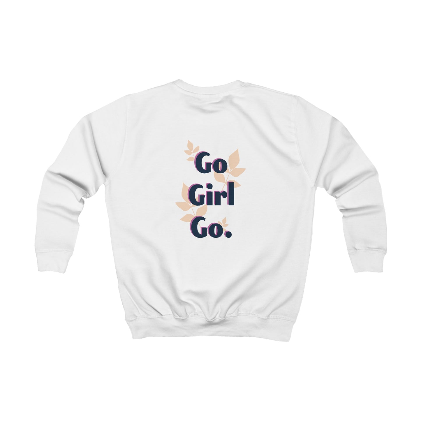 Girls Sweatshirt (Printed Font/Back)
