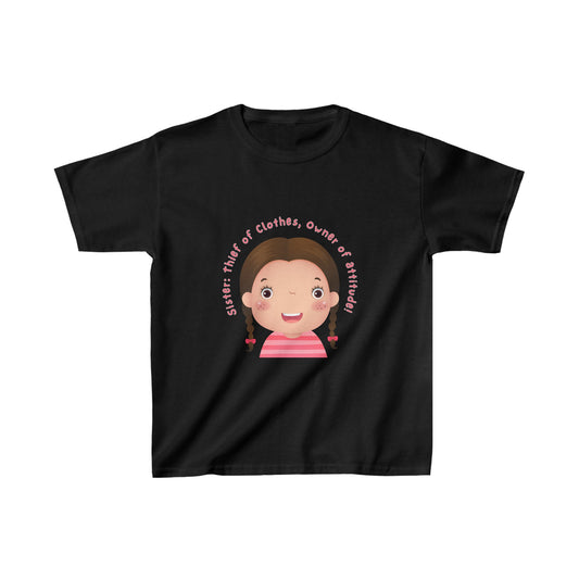 Girl's Heavy Cotton™ Tee for SISTER