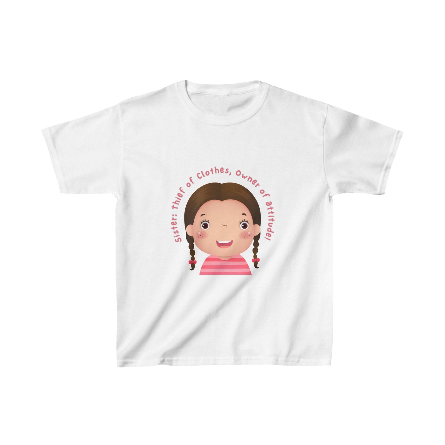 Girl's Heavy Cotton™ Tee for SISTER