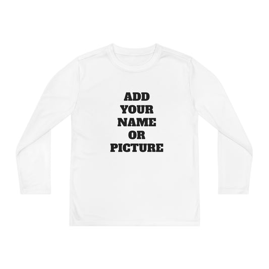 Personalized Youth Long Sleeve Competitor Tee (Boys/Girls)