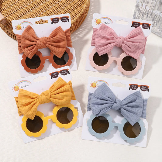 Fashion Baby Hair Glasses Accessories Set