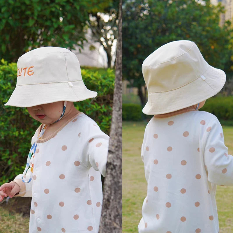 Double Sided Baby Bucket Hat